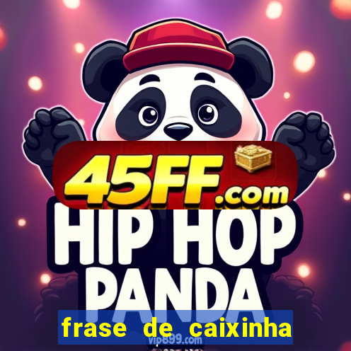 frase de caixinha de natal